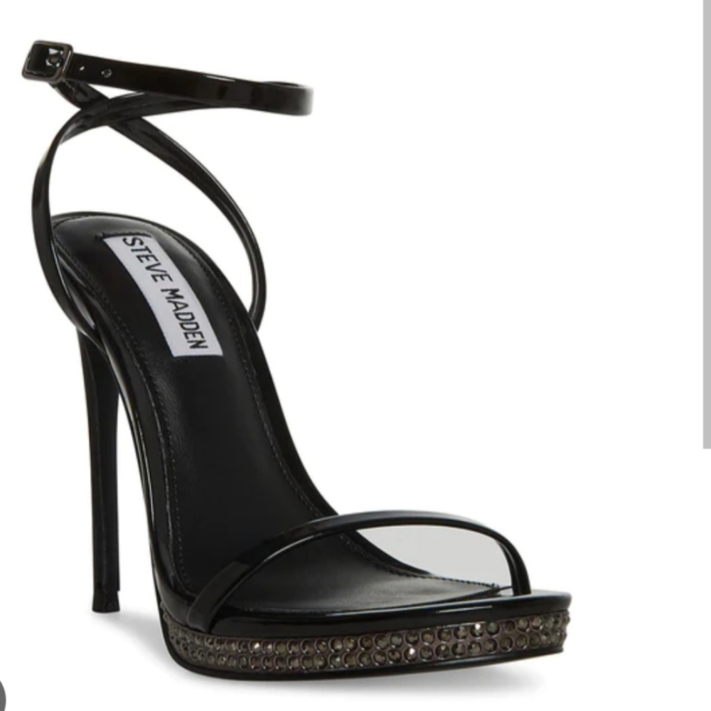 Steve madden ari black patent